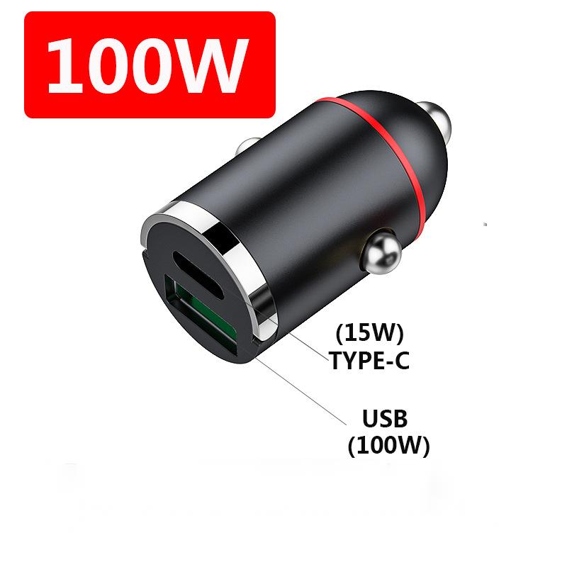 2-Port Kompakter Schnellladegerät für Auto(50% RABATT)