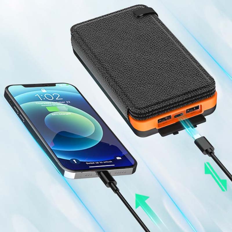 25000mAh Hochleistungs-Solar-Powerbank - Schnellladung