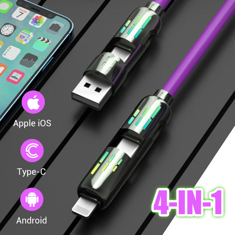 240W 4-in-1 USB-Kabel