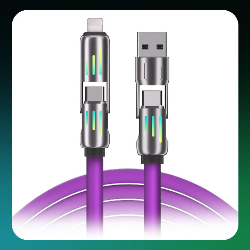 240W 4-in-1 USB-Kabel