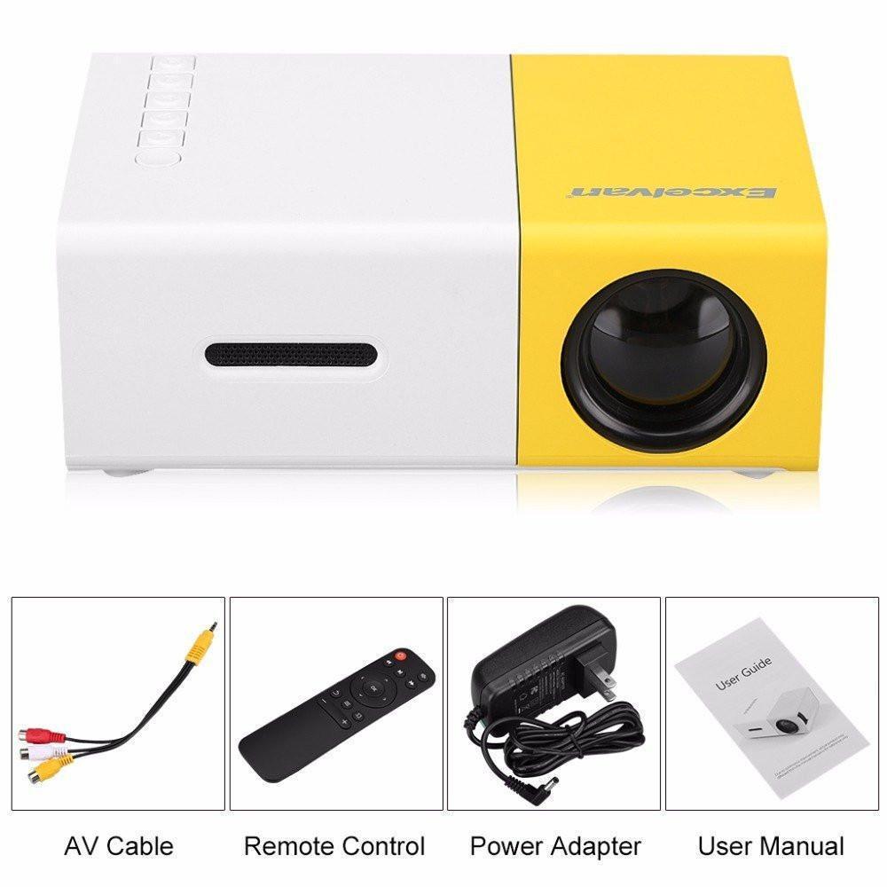 World's Smallest Full-Powered Projector - POCKET SIZED