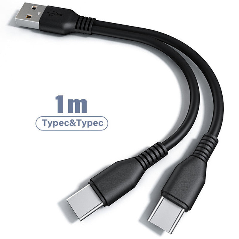 2 in 1 Ladekabel Multi USB Port