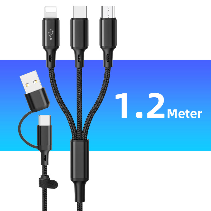 3 in 1 Ladekabel Multi USB Port