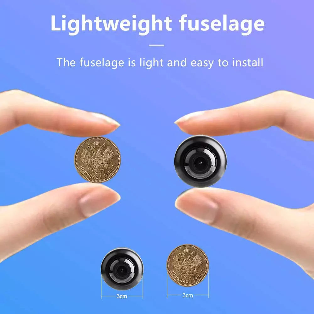 1080P HD Mini Kamera WiFi Baby Monitor Innen Sicherheit Überwachung Nachtsicht Camcorder IP Kamera Audio Video Recorder mit 64G Karte
