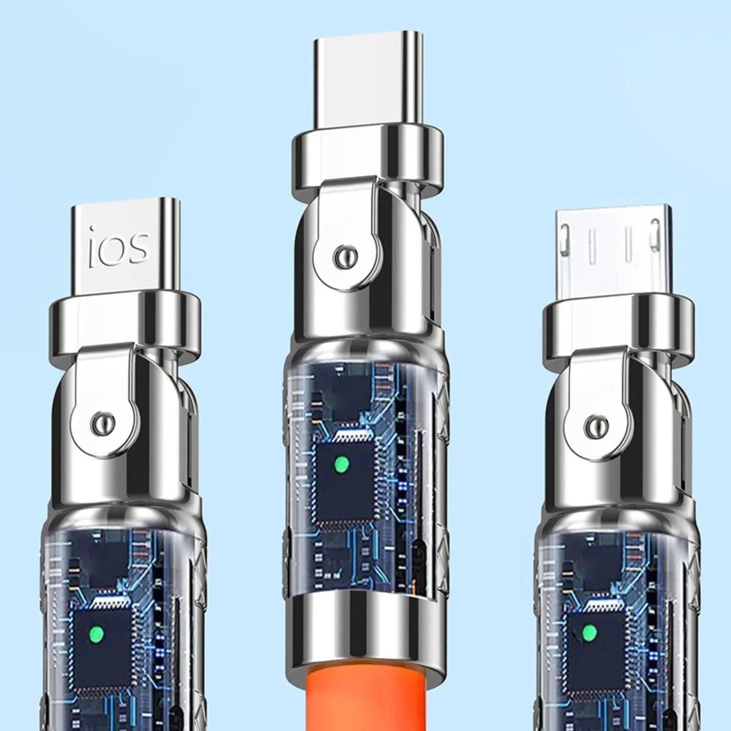 120W Dreifach-Ladekabel