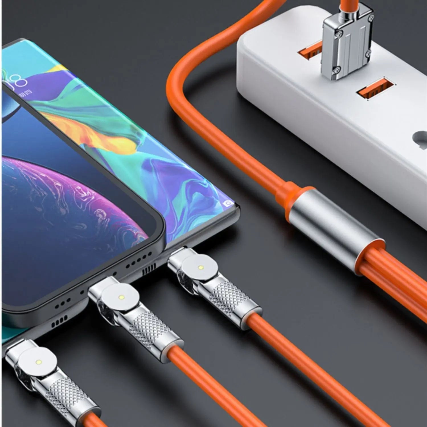 120W Dreifach-Ladekabel