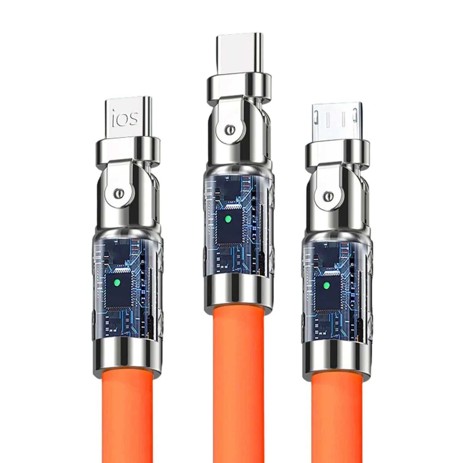 120W Dreifach-Ladekabel