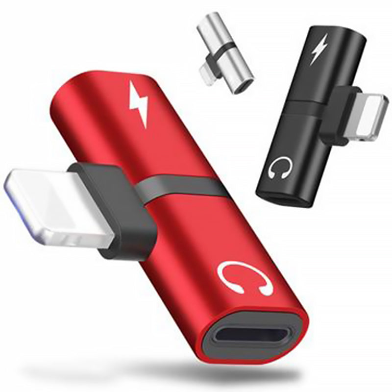2-in-1 Dual-Port Kopfhöreradapter für iPhone