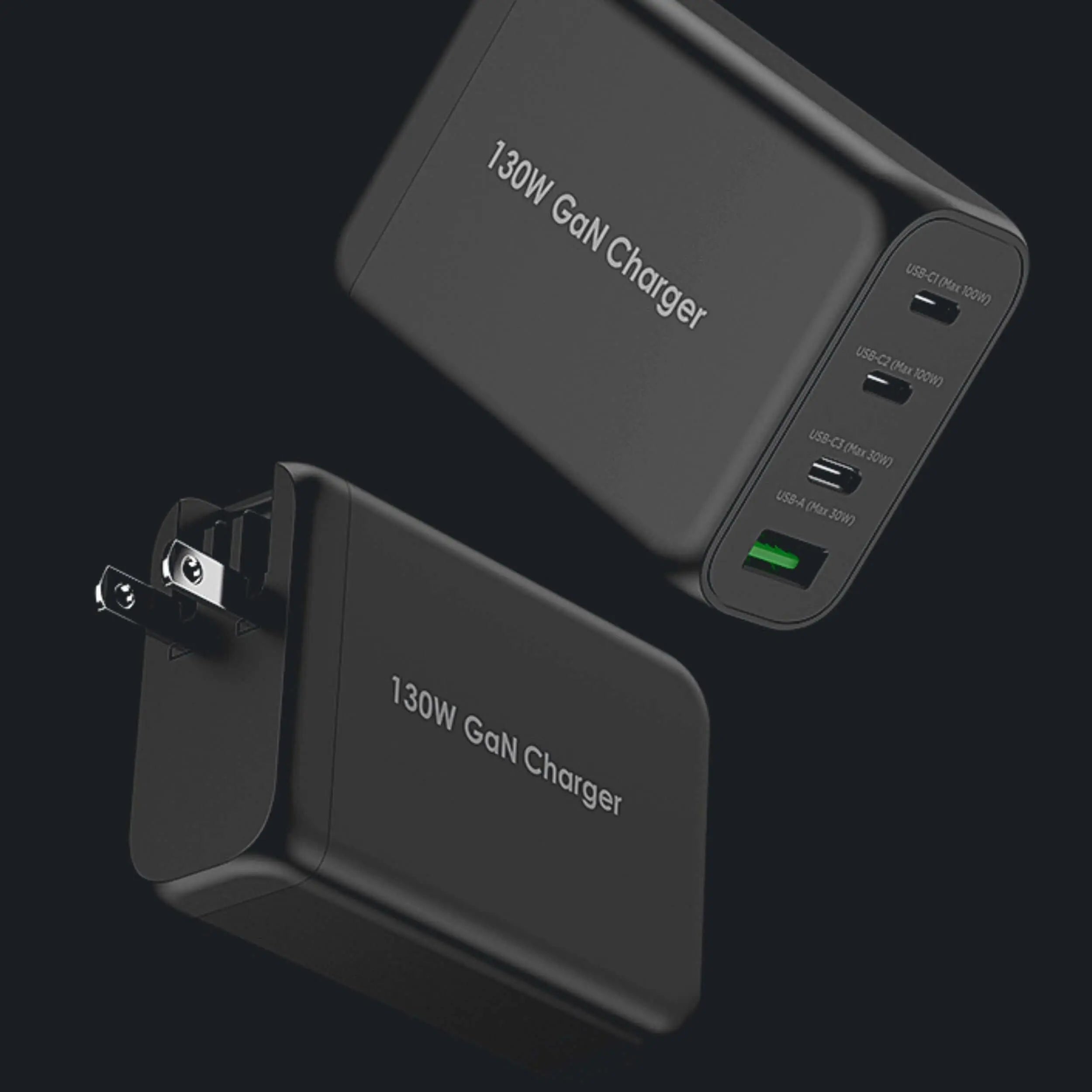 130 W GaN USB C Ladegerät