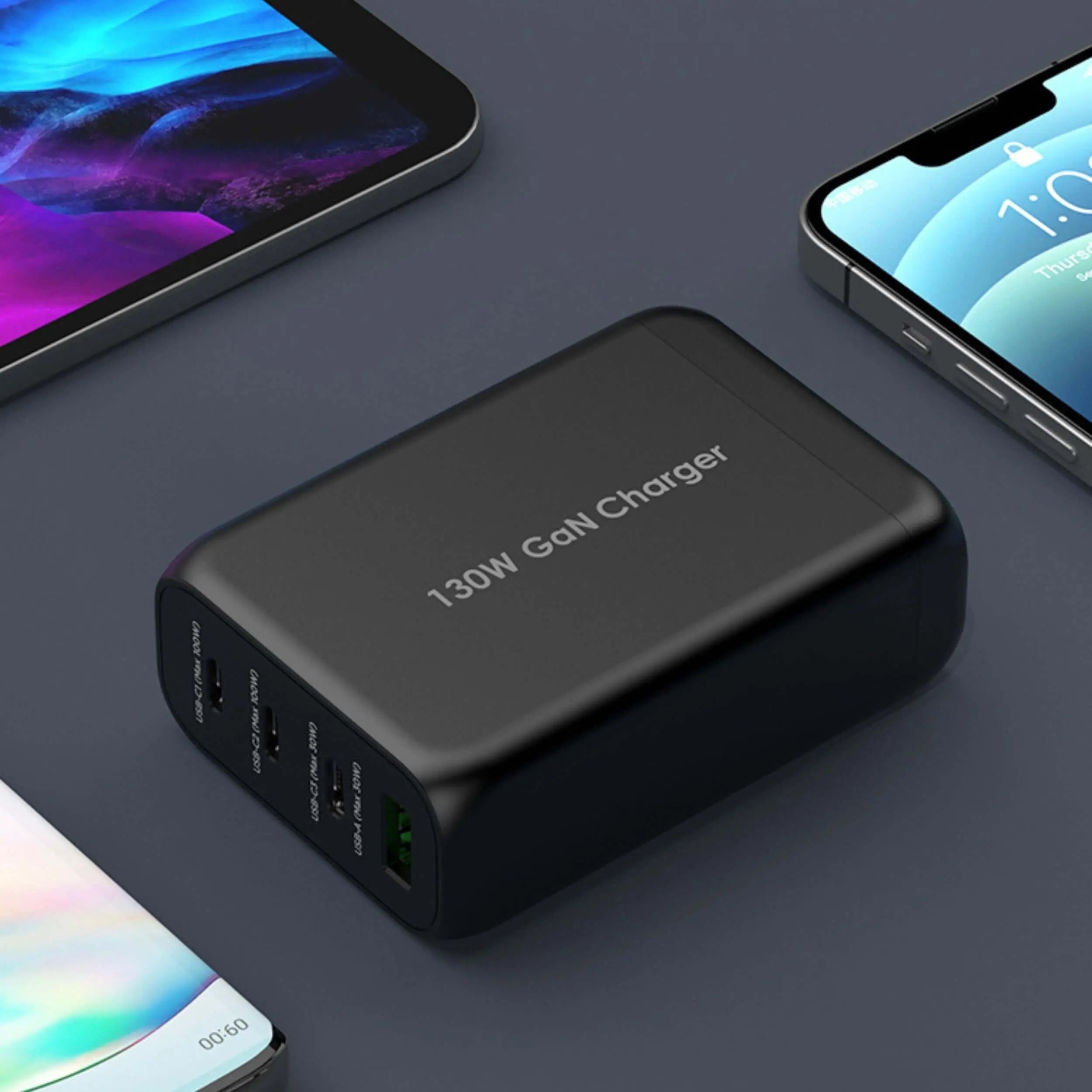 130 W GaN USB C Ladegerät