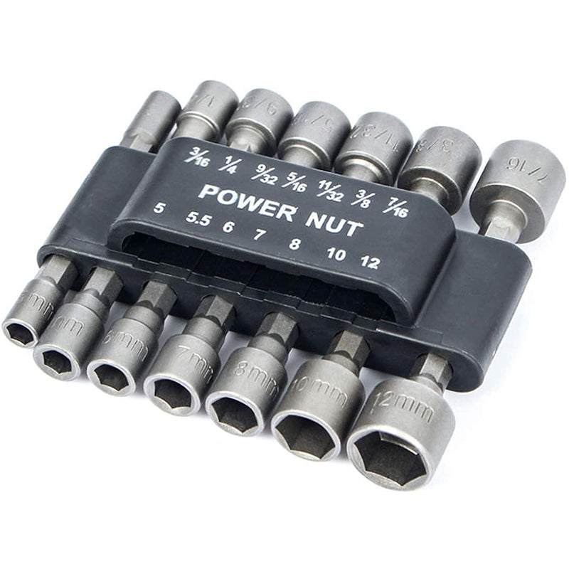 14 PCs Sechskantgriff Power Nuts
