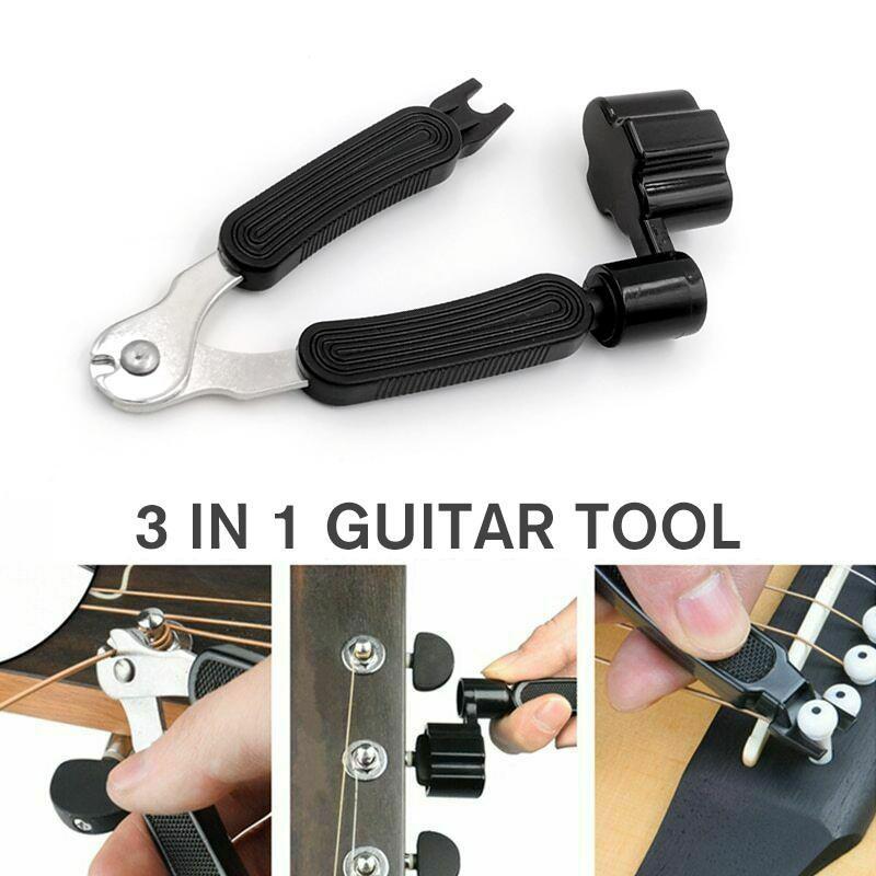 3 In 1 Werkzeug zum Wechseln von Gitarrensaiten