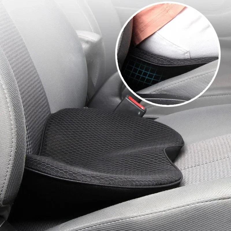 Car Booster Seat Cushion for Adults | Memory Foam, Height-Enhancing & Comfortable for Driving and Office Use