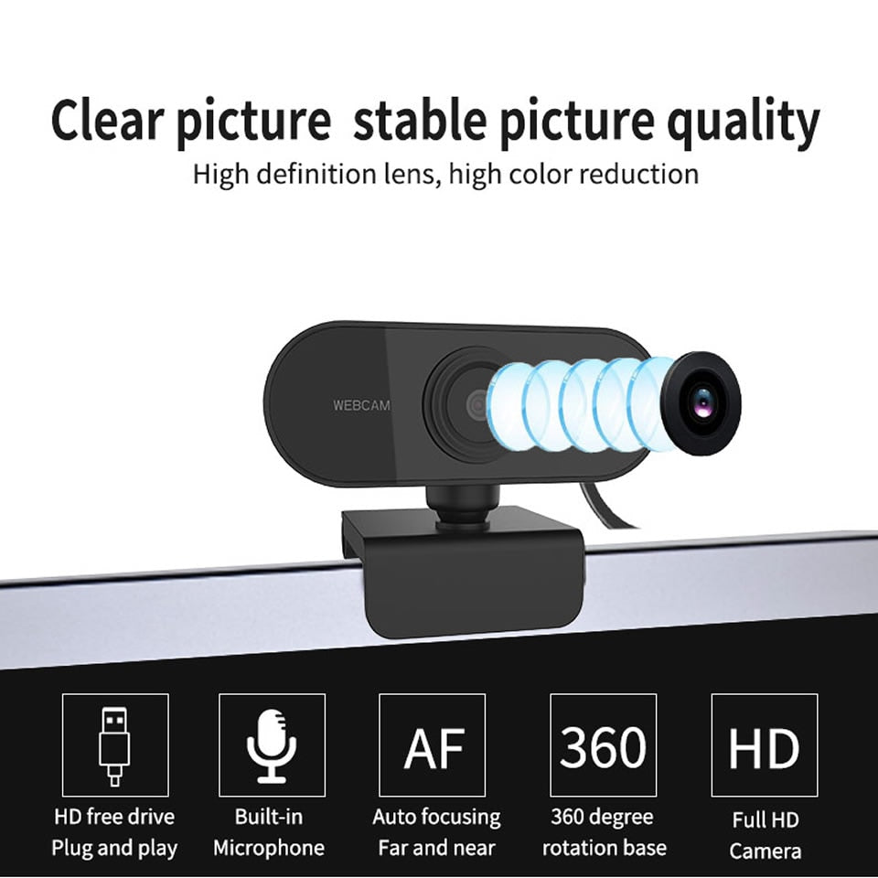 1080p Webcam - HD-Kamera für Laptop
