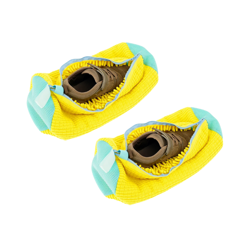 Shoe Wash Bag | Tear-Resistant, Fuzzy Fiber Interior for Safe Cleaning of Sneakers & Trainers
