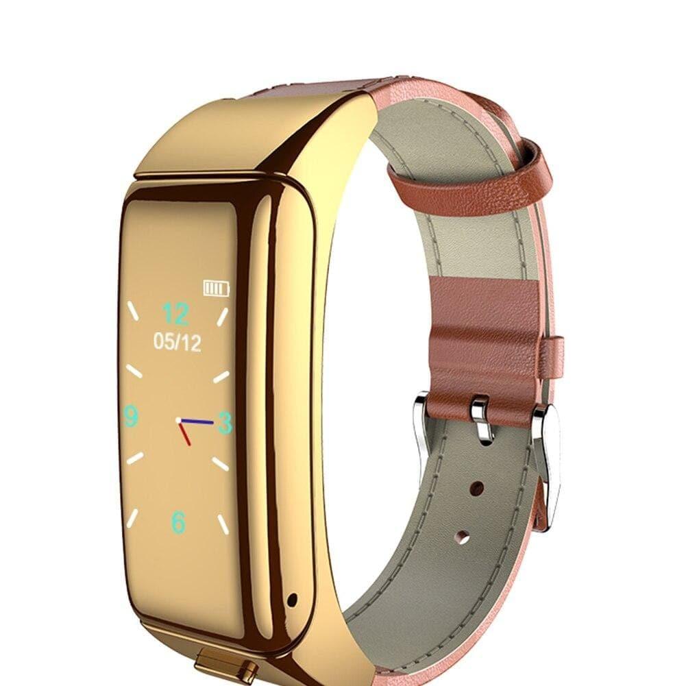 2-in-1 Smartwatch-Bluetooth-Ohrhörer mit Herzfrequenzmesser