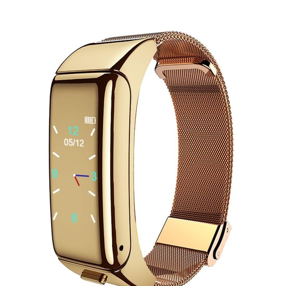2-in-1 Smartwatch-Bluetooth-Ohrhörer mit Herzfrequenzmesser