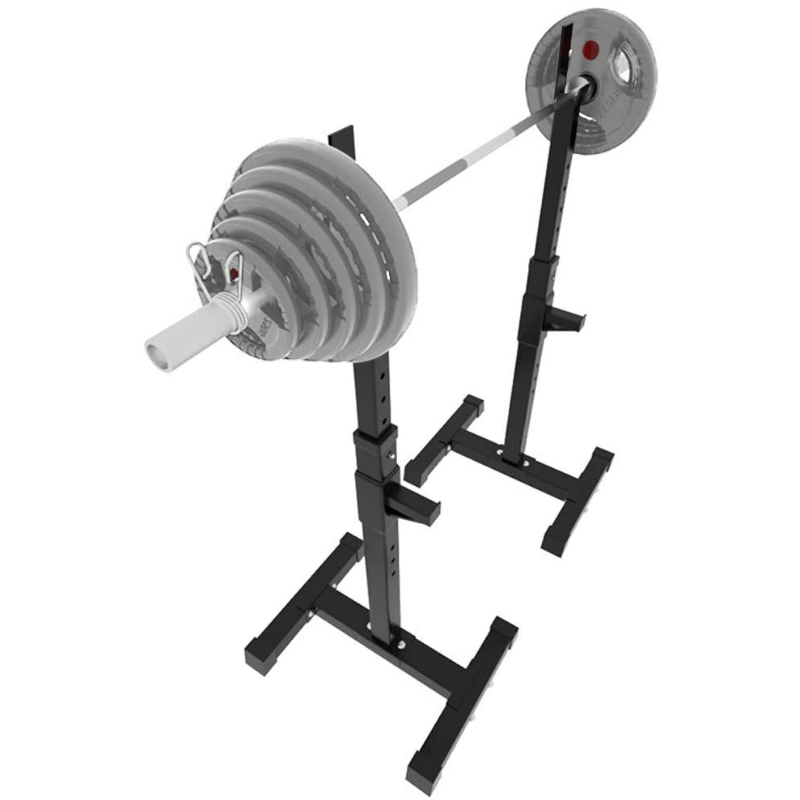 Verstellbares Squat Rack – Robuster Heimtrainer & Hantelständer