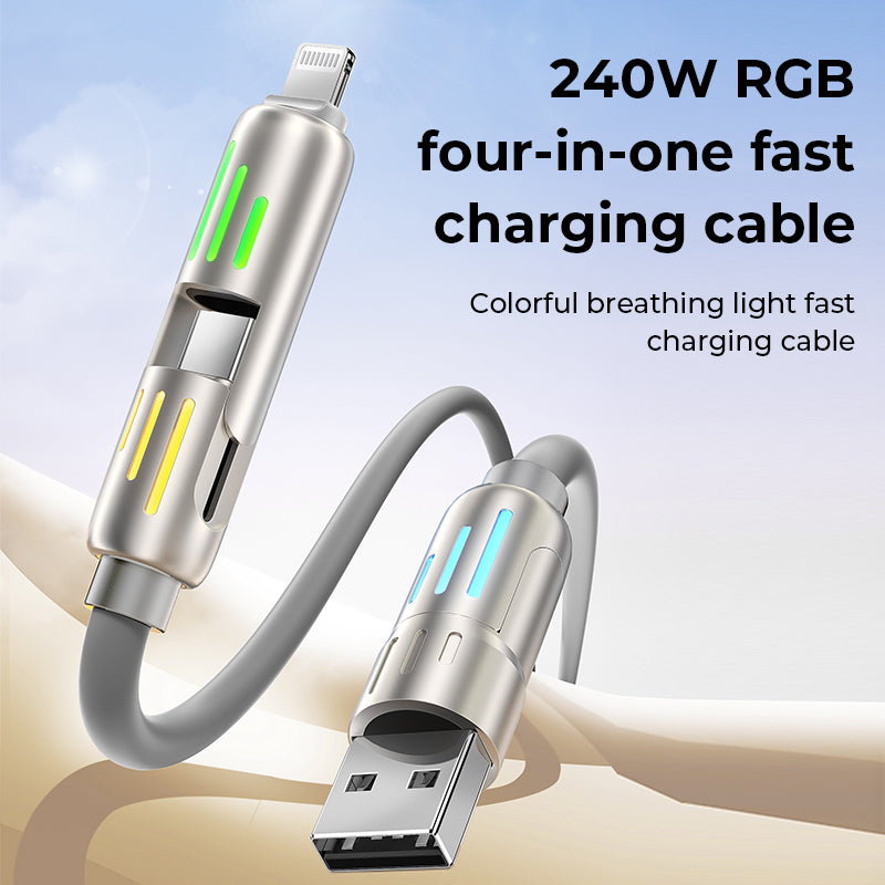 240W 4-in-1 USB C Kabel
