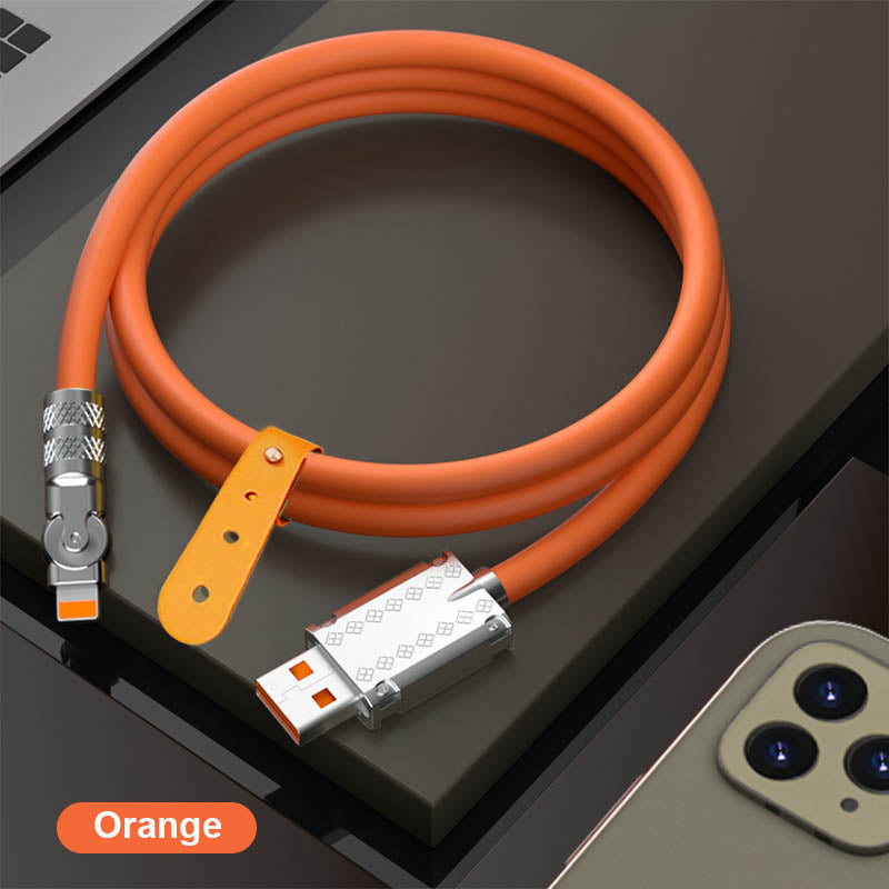 180° Anti-Break Fast Charge Datenkabel (120W)