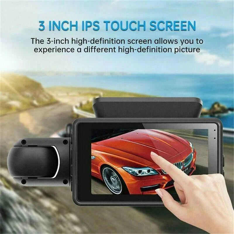 1080P Dual Lens Auto DVR Dash Cam Video Recorder G-Sensor Front- und Innenkamera