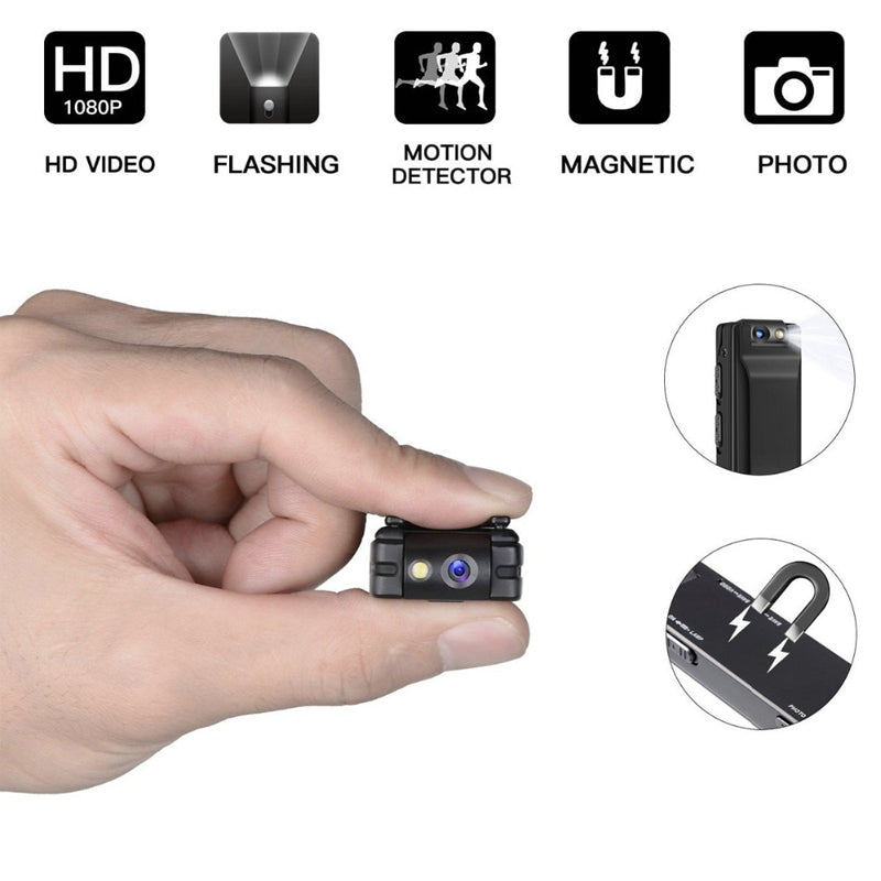 1080P Mini Digitalkamera mit Rückclip