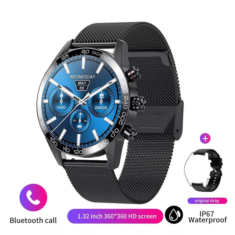 2022 NEUE SMARTWATCH ANPASSBARES ZIFFERNblatt SPORT WASSERDICHT BLUETOOTH ANRUF SMARTWATCH ECG+PPG