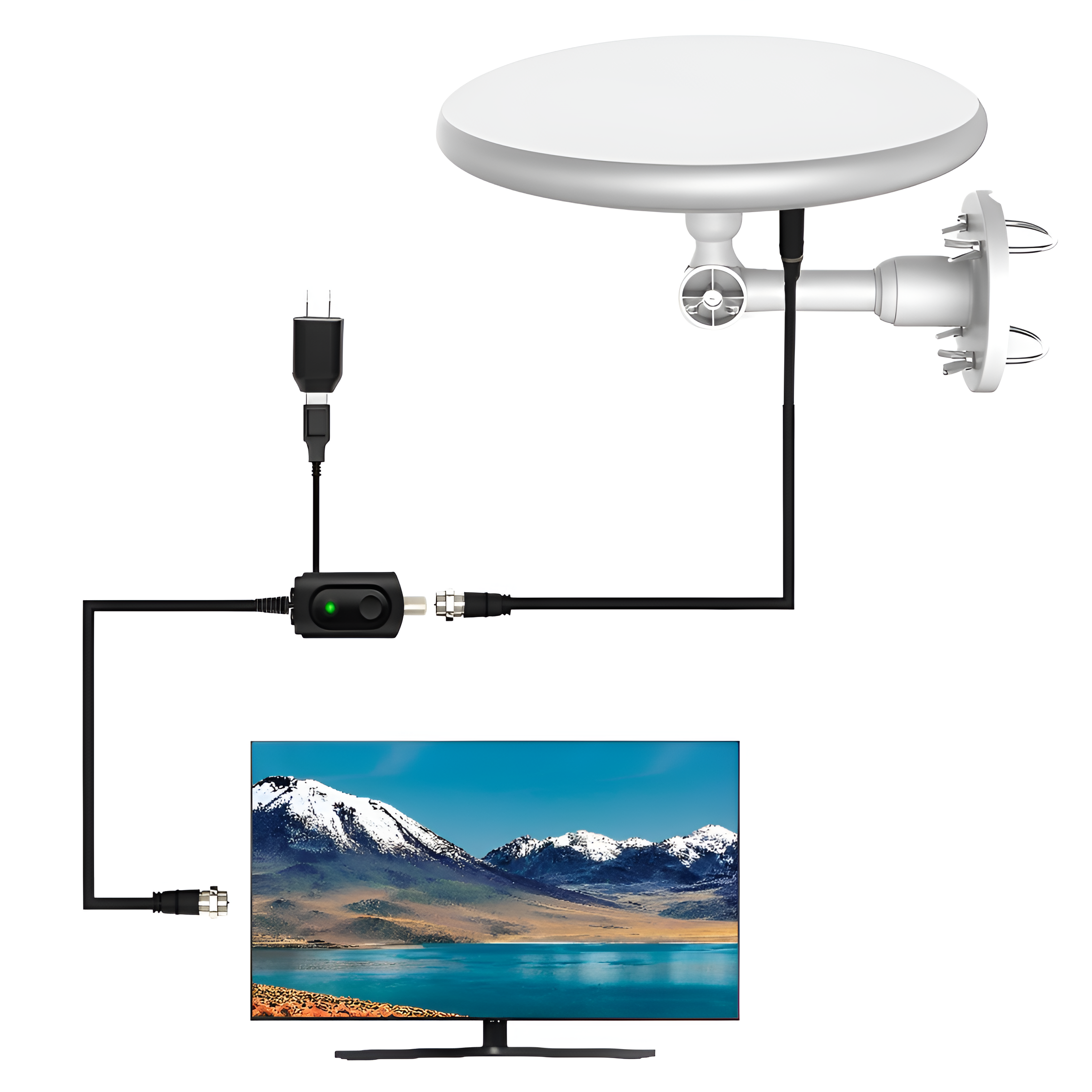 Long Range Digital Outdoor HD TV