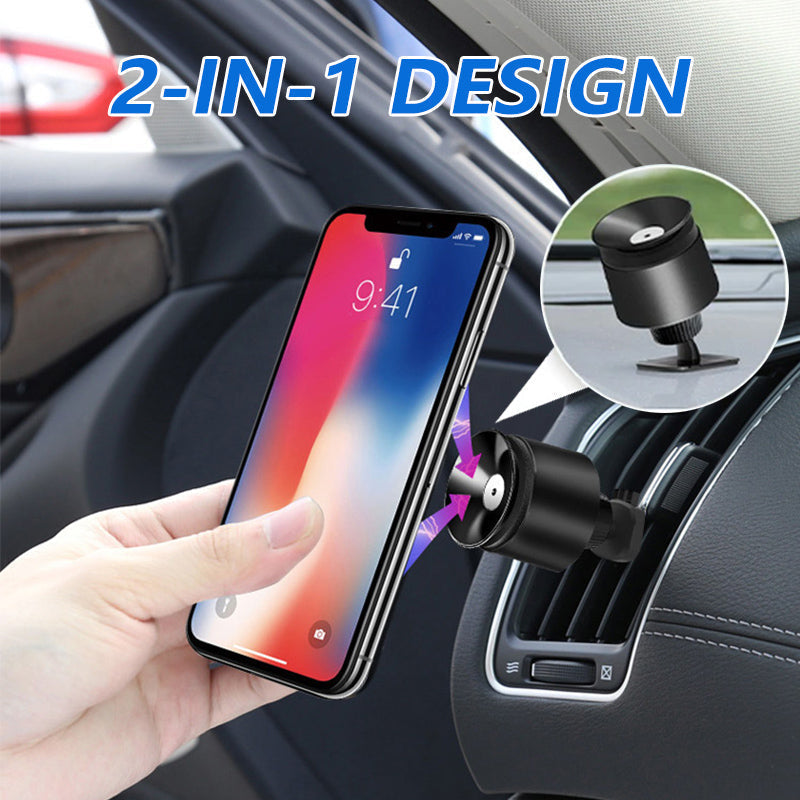 2-in-1 Vakuum Halter Auto Handyhalter