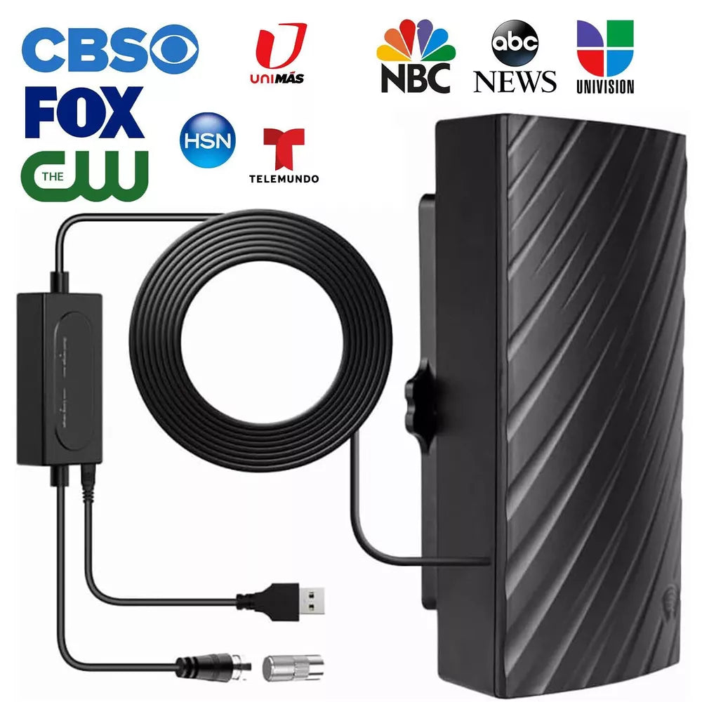 600-Mile Long Range HDTV Antenna for Indoor Use – 4K & 1080P Digital Reception for Clear Signal and Enhanced Viewing Experience