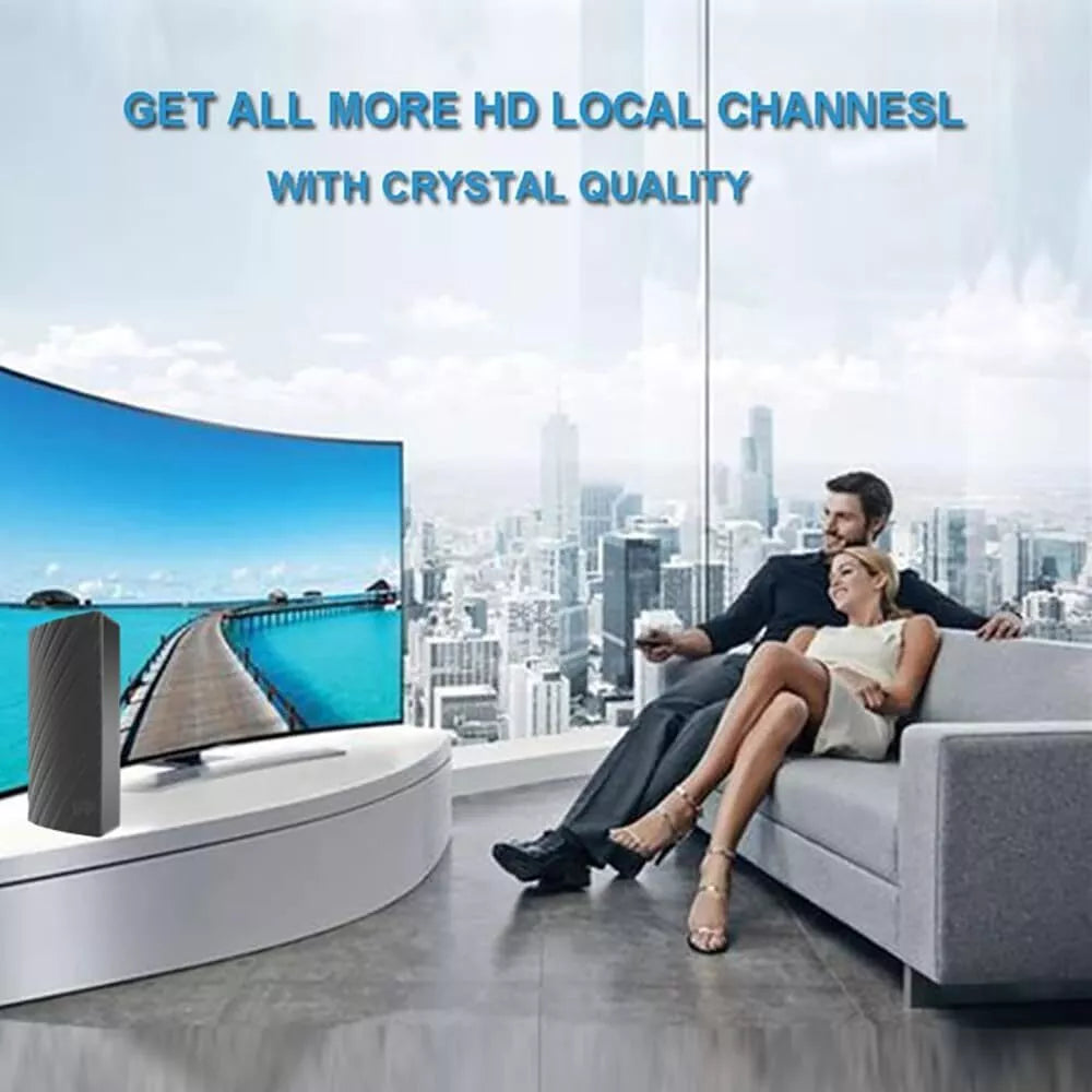 600-Mile Long Range HDTV Antenna for Indoor Use – 4K & 1080P Digital Reception for Clear Signal and Enhanced Viewing Experience