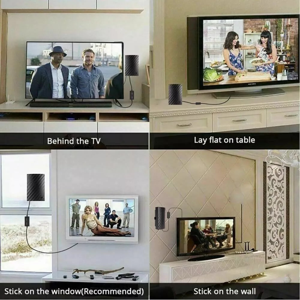 600-Mile Long Range HDTV Antenna for Indoor Use – 4K & 1080P Digital Reception for Clear Signal and Enhanced Viewing Experience