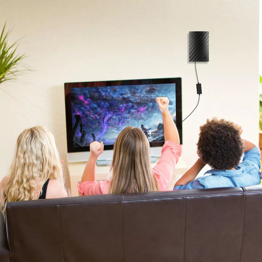 600-Mile Long Range HDTV Antenna for Indoor Use – 4K & 1080P Digital Reception for Clear Signal and Enhanced Viewing Experience