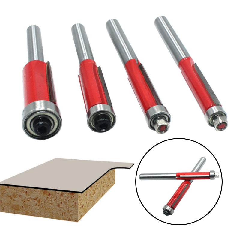 1/4'' Schaft Flachfräserspitzen