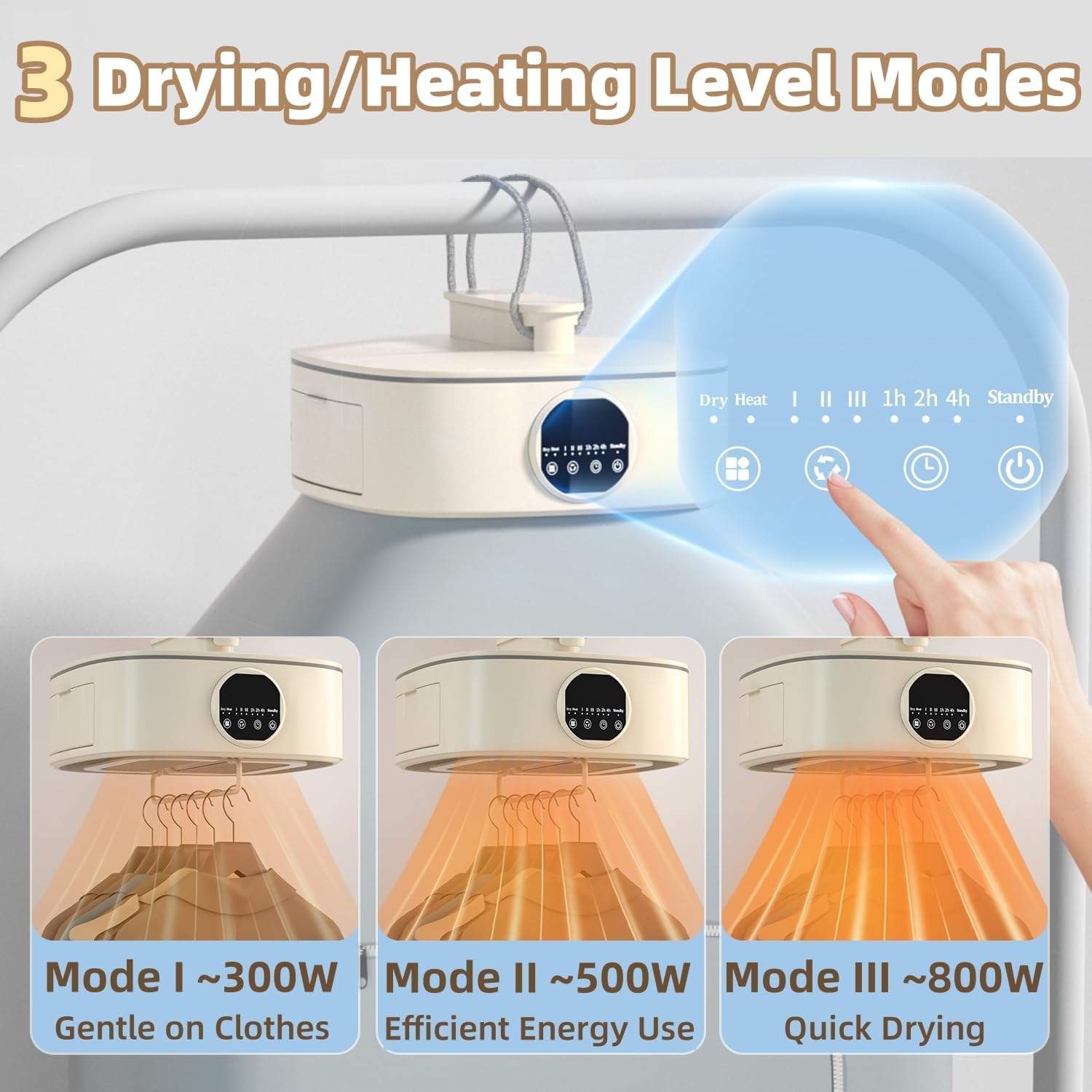 Portable Clothes Dryer Machine - Compact Electric Drying Solution for Home, Apartment & Travel