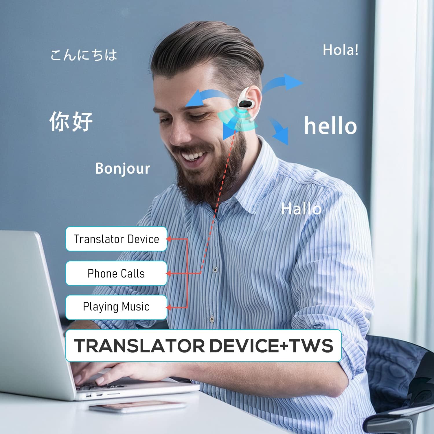 Language Translator Earbuds 1