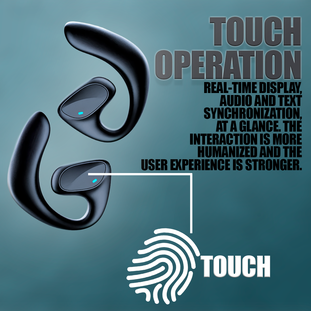 Wireless Translator Earbuds with Real-Time Language Translation for Travel and Multilingual Communication