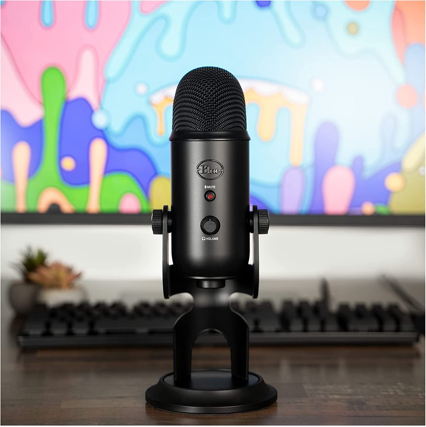 3 in 1 Mikrofon-Bundle mit Kopfhörern und Pop-Filter