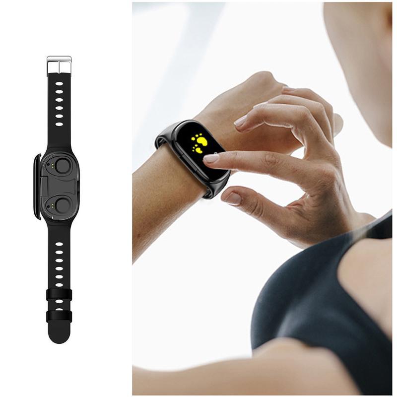 2 In 1 Smartwatch mit Bluetooth-Ohrhörern