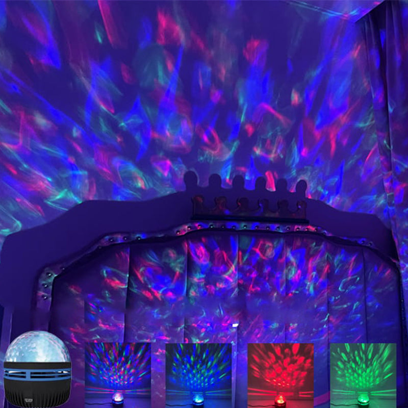 2 in 1 Nordlichter und Ozeanwellen Projektor