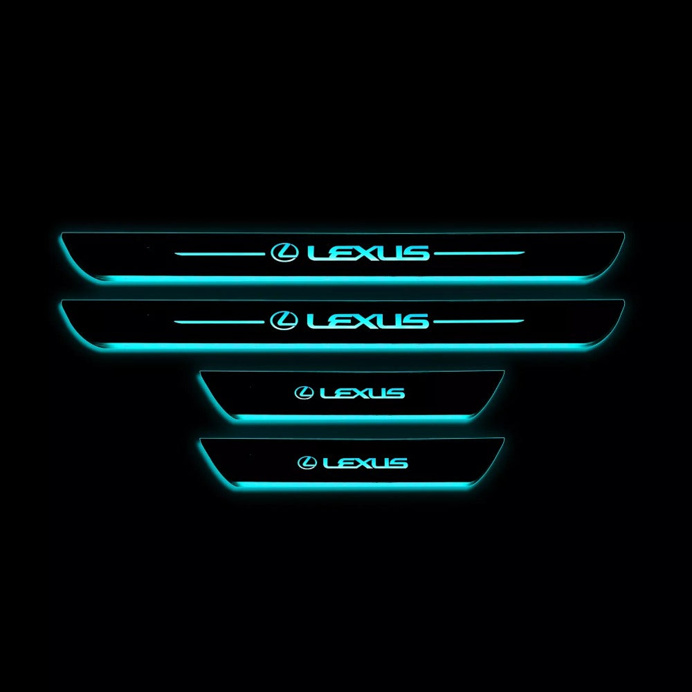 LED Car Door Sills | Pro Enhancement for Interior Aesthetics & Functionality - Upgrade Your Vehicle's Style