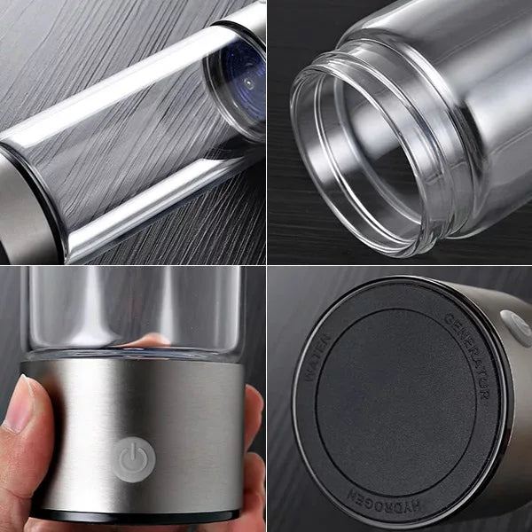Portable Hydrogen Generator Water Bottle