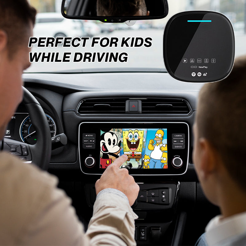 2023 Wireless Android Auto/CarPlay Adapter Streaming Multimedia Box mit HDMI & 4G SIM