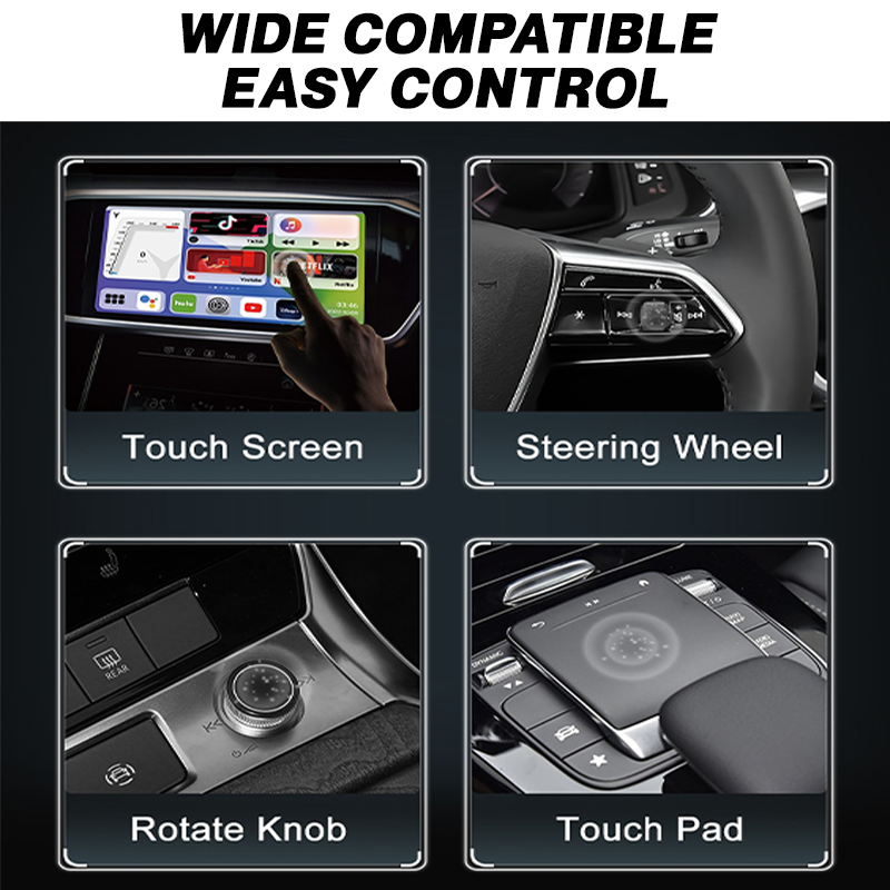 2023 Wireless Android Auto/CarPlay Adapter Streaming Multimedia Box mit HDMI & 4G SIM