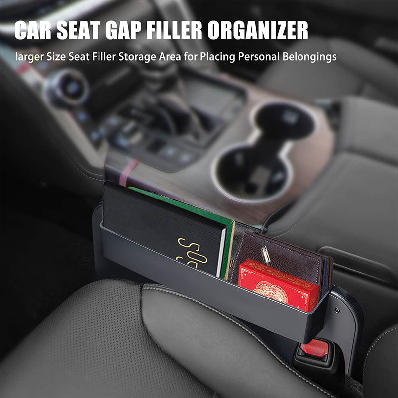 2 in 1 Multifunktionale Auto-Lenkrad Essen Laptop Tablett & Sitzspaltfüller Organizer mit Getränkehalter