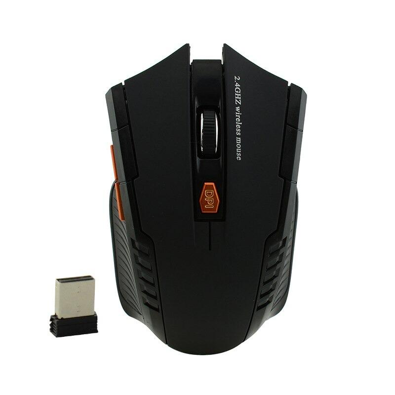 2,4 Ghz Wireless Gaming Maus Optisch 6 Tasten USB Empfänger Maus