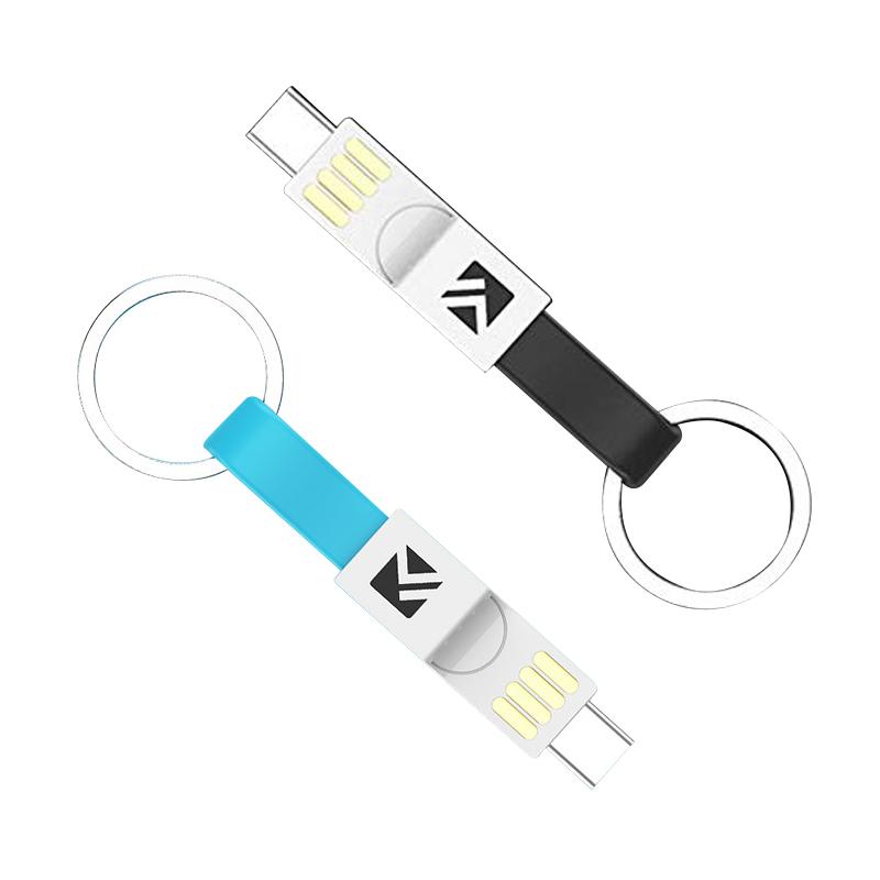 3-in-1 Schlüsselanhänger Daten-Sync-Ladekabel