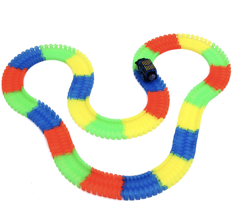 120pcs - Leuchtendes Rennspielzeug Set