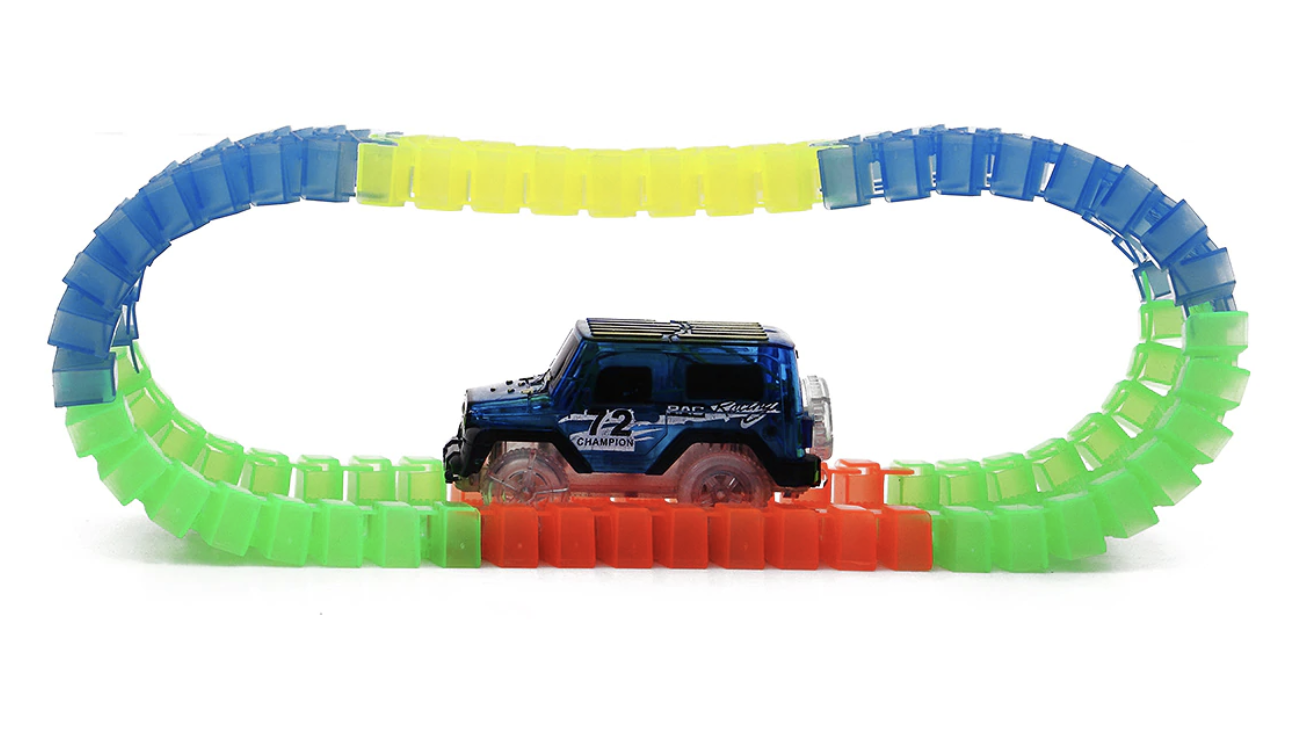 120pcs - Leuchtendes Rennspielzeug Set