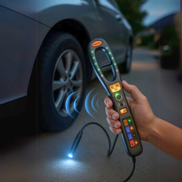 GPS Tracker Detector - Real-Time Tracking Device with Anti-Theft Alerts for Vehicles & Personal Security